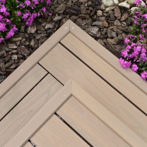 WPC L profil WPC barva hrasta